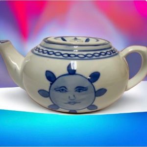 Pier 1 Sun pattern two cup tea pot